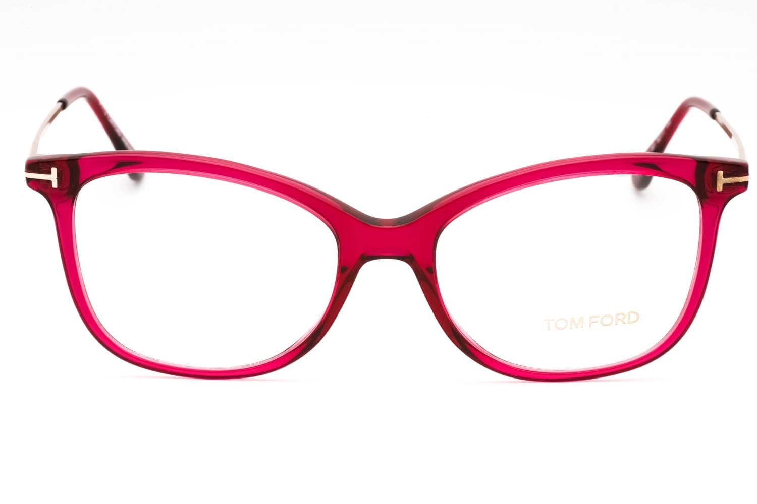 Tom Ford FT5510 081 Eyeglasses Transparent Violet 52mm Women 2