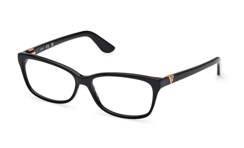 Guess GU2948 001 Eyeglasses Shiny Black 50mm Women
