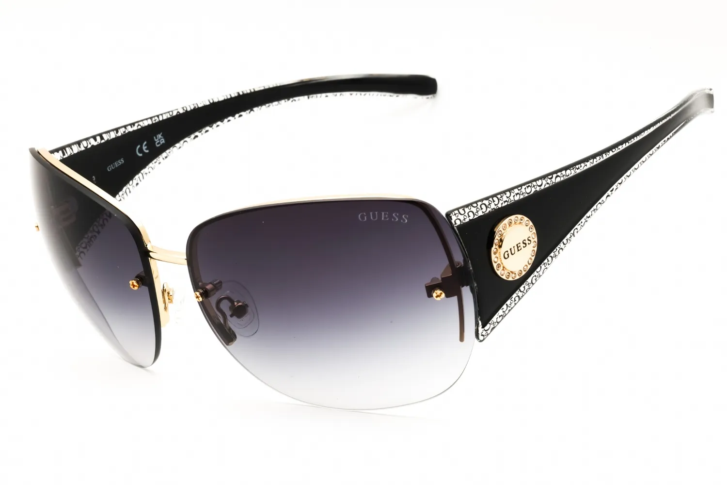 Guess Factory GF6187 32B Sunglasses Gold 65mm Women