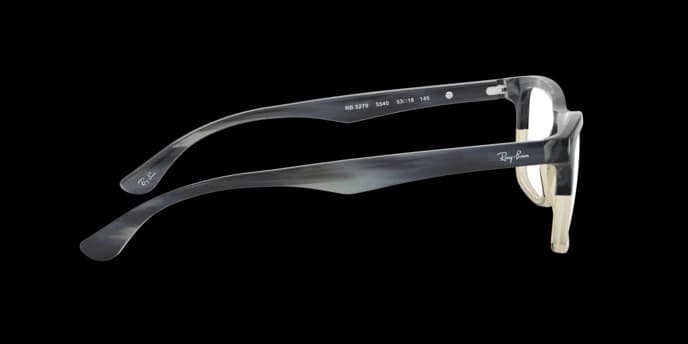 Ray-Ban RB5279 5540 Eyeglasses Grey Horn 55mm Unisex 3