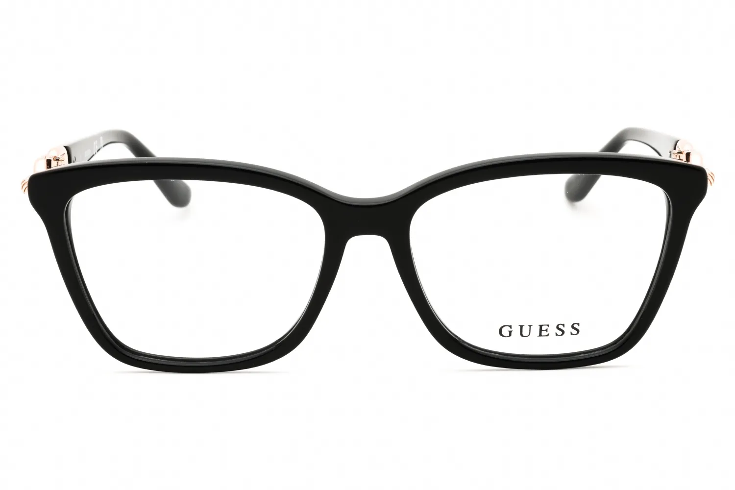 Guess GU50181 001 Eyeglasses Shiny Black 52mm Women 2