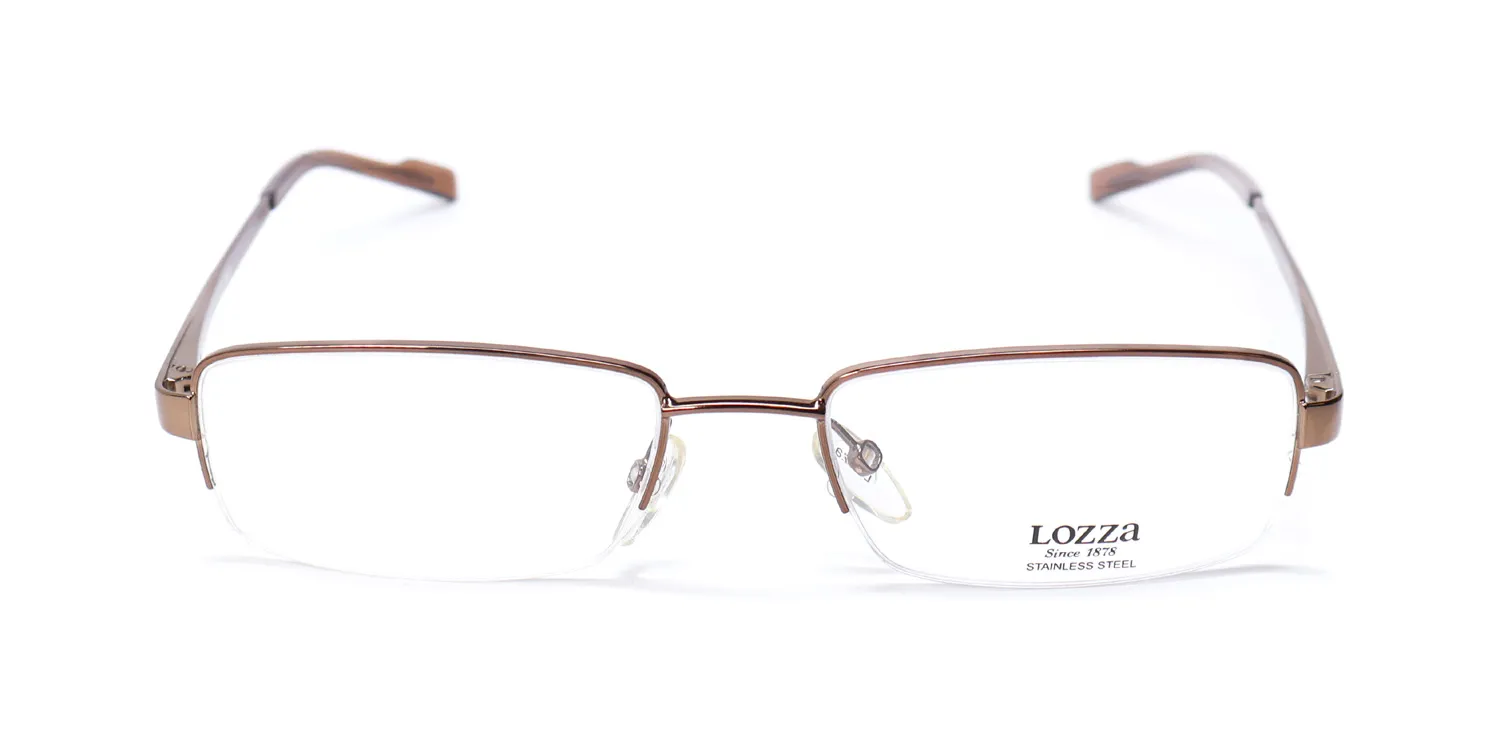 Lozza Vl2043 0r80 Eyeglasses Brown 53mm 3