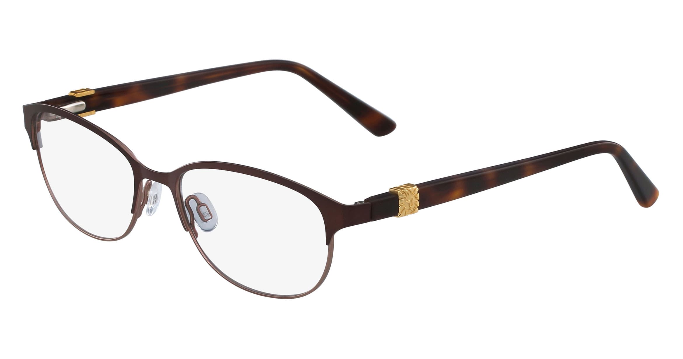 Anne Klein AK5059 208 Eyeglasses Mocha 53mm Women