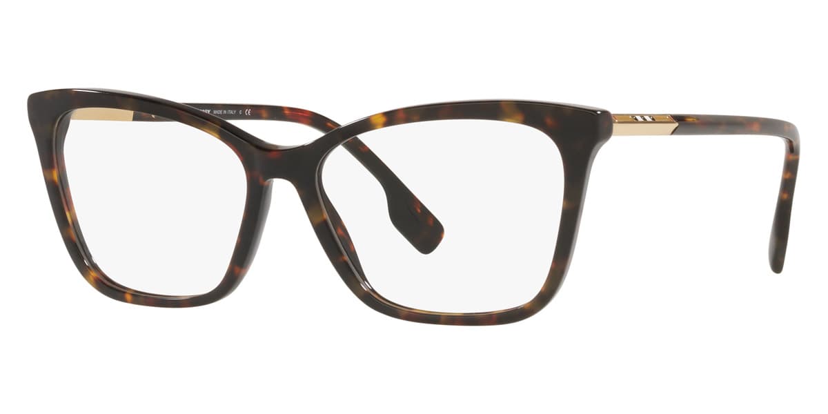 Burberry BE2348 SALLY 3002 Eyeglasses Dark Havana 53mm Women