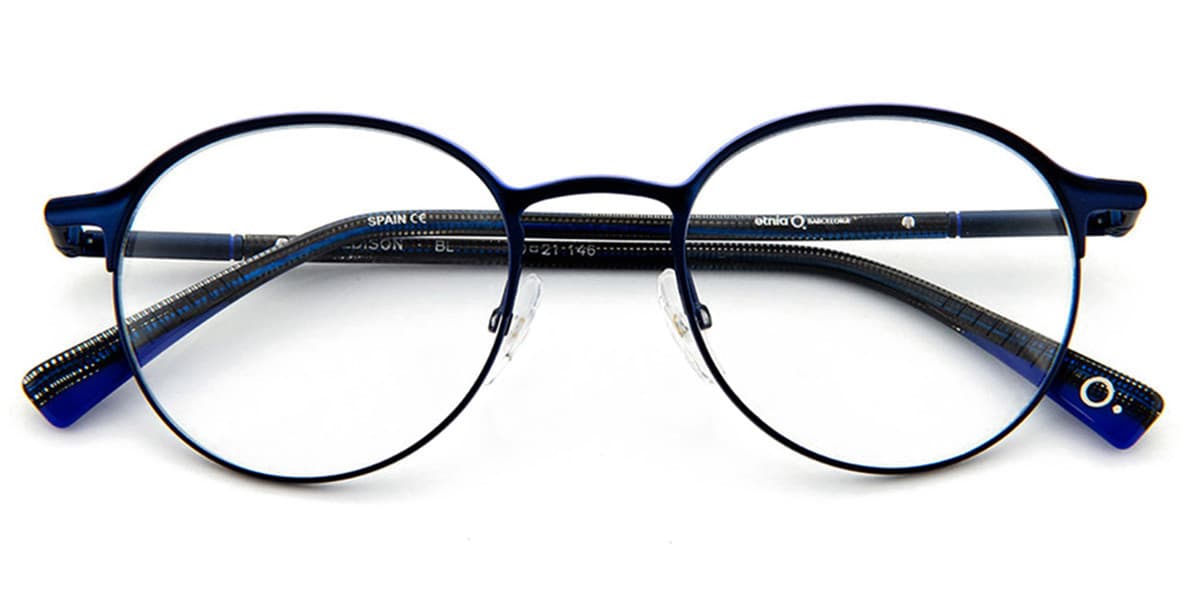 Etnia Barcelona EDISON BL Edison Eyeglasses Blue 50mm Men