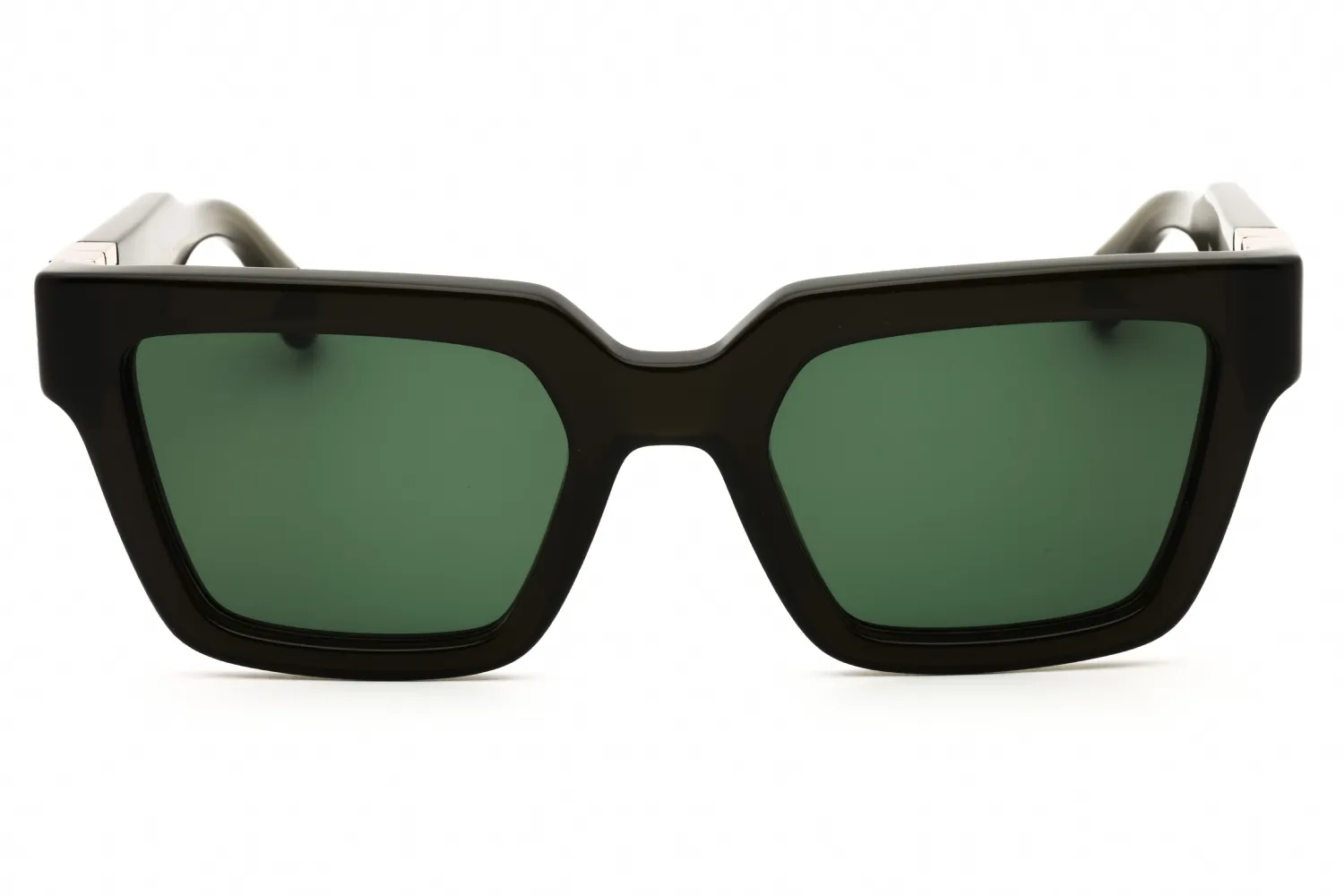 Salvatore Ferragamo SF2066S 302 Sunglasses Transparent Dark Green 52mm Women 2