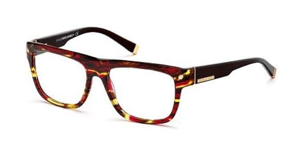 DSQUARED2 DQ5076 col.55A DQ5076 Eyeglasses Multicolor 53mm Men