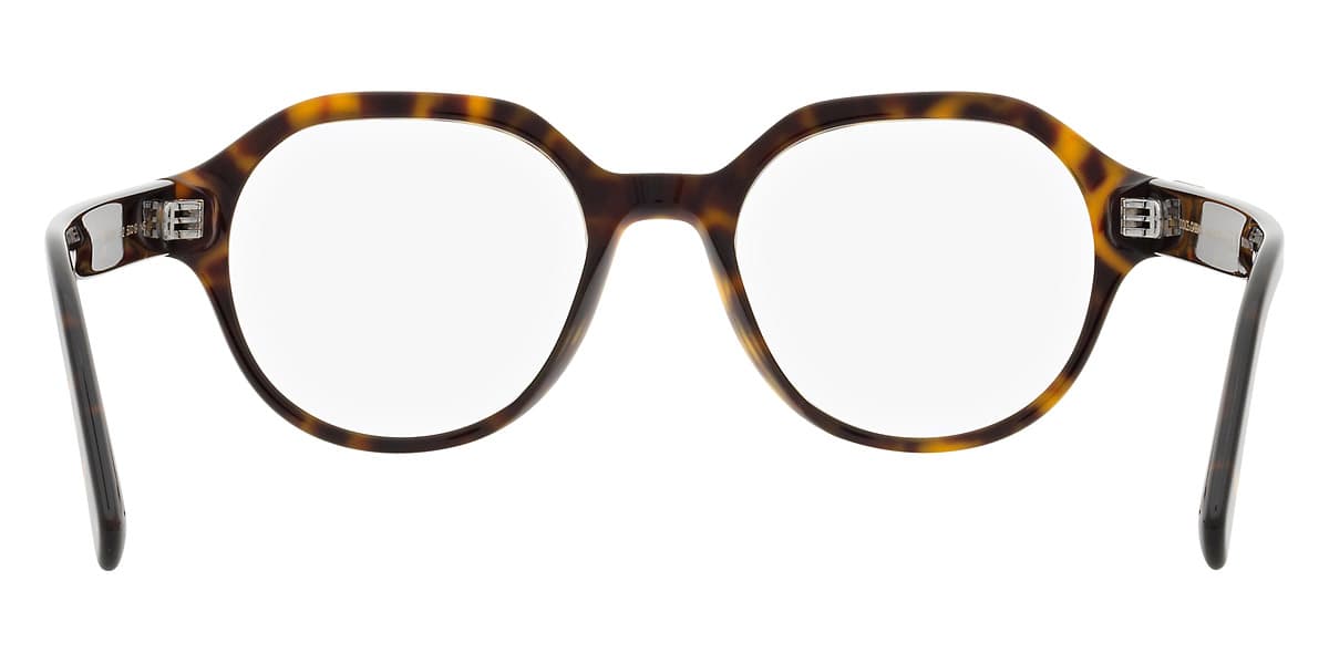 Dolce & Gabbana DG3367 502 Eyeglasses Brown 52mm Unisex 4