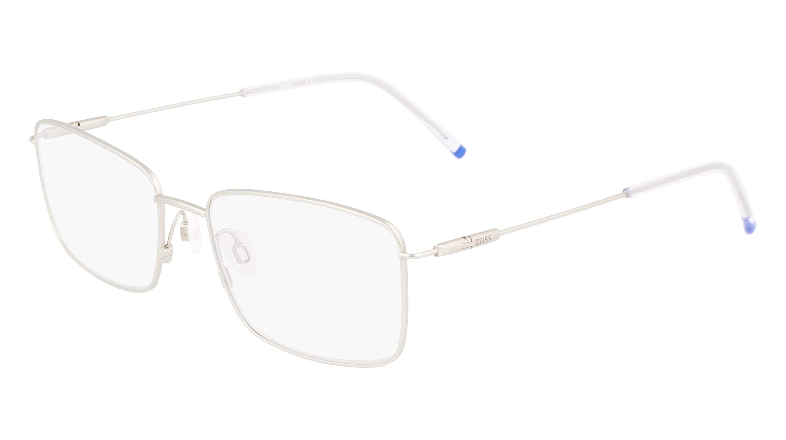 Zeiss ZS22103 045 Eyeglasses Satin Silver 55mm Men