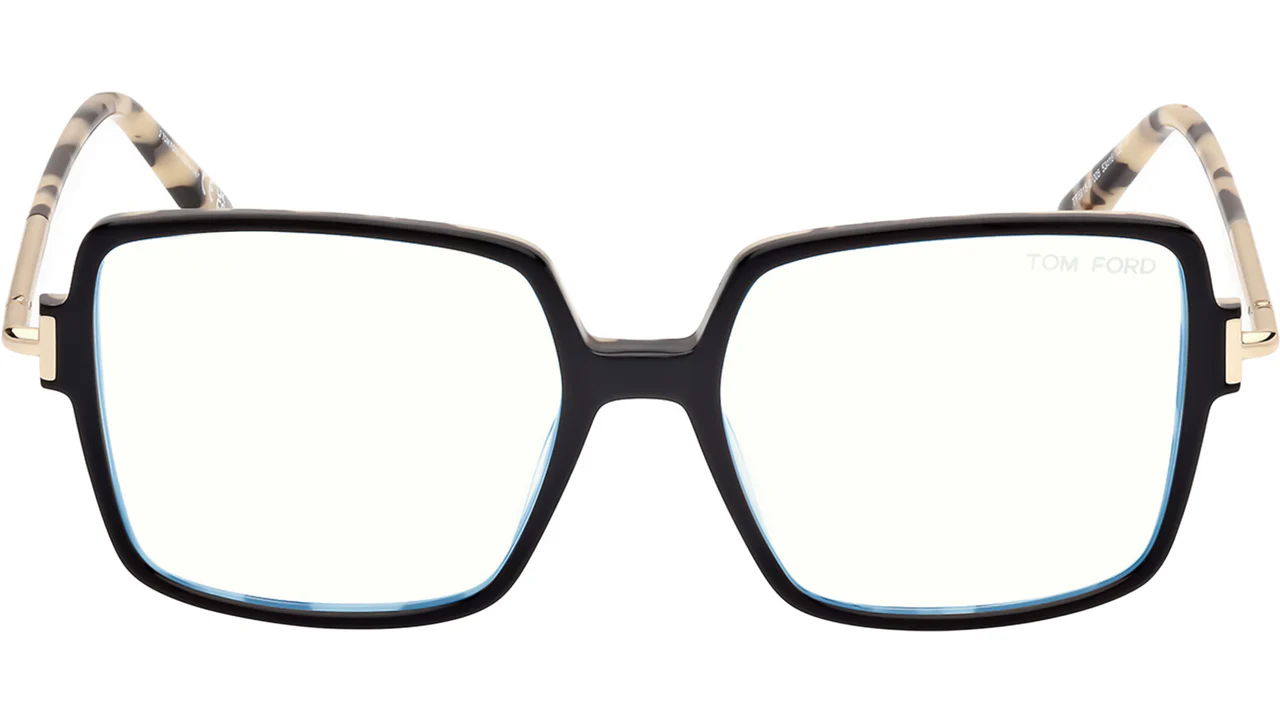Tom Ford FT5915B 005 Eyeglasses Black 53mm Women 2