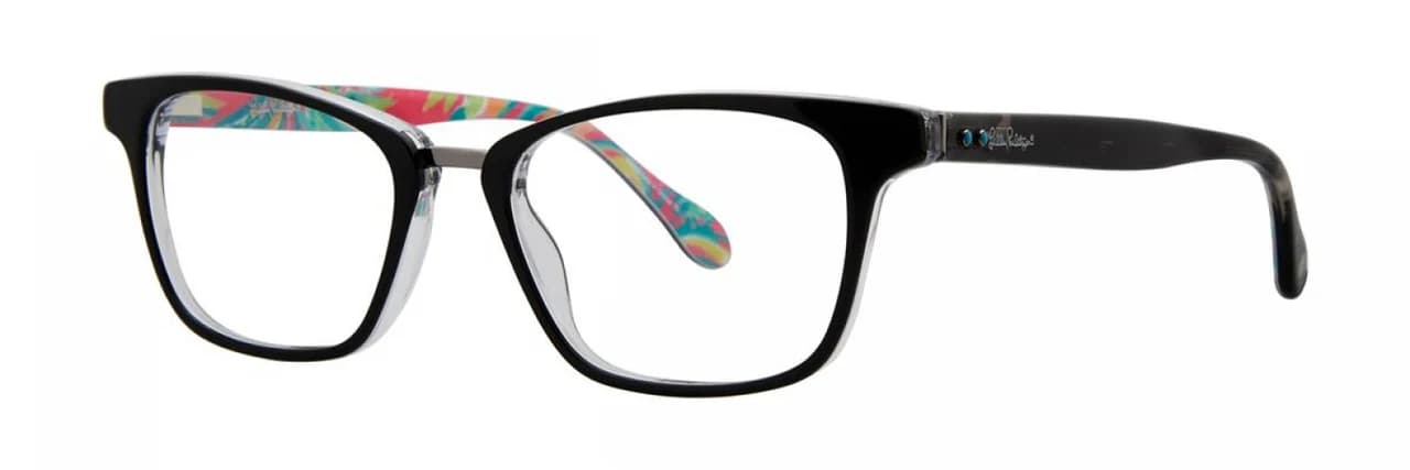 Lilly Pulitzer Klea Eyeglasses Black 51mm Women
