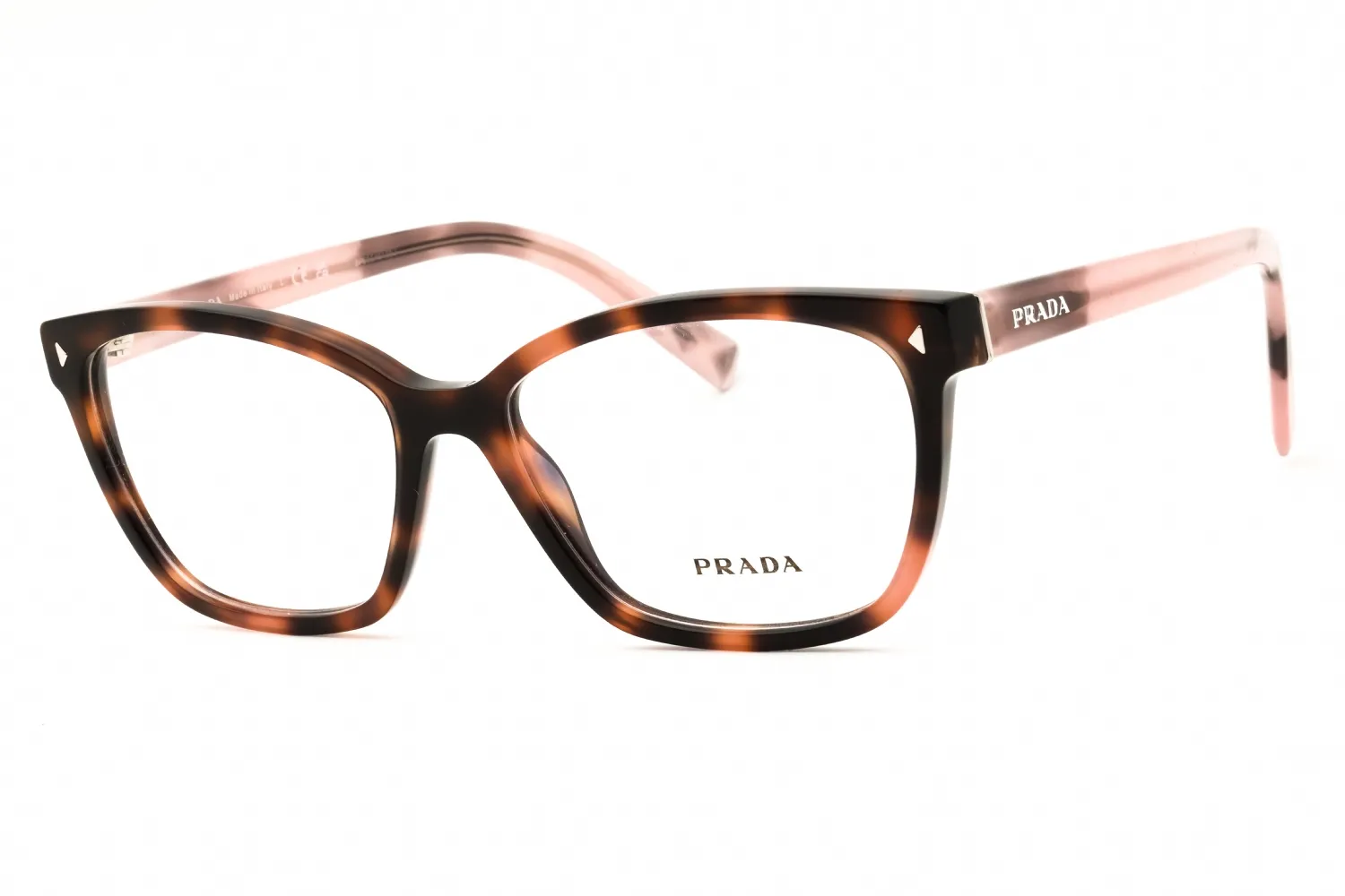 Prada PR 15ZV 23A1O1 Eyeglasses Mauve Tortoise 55mm Women