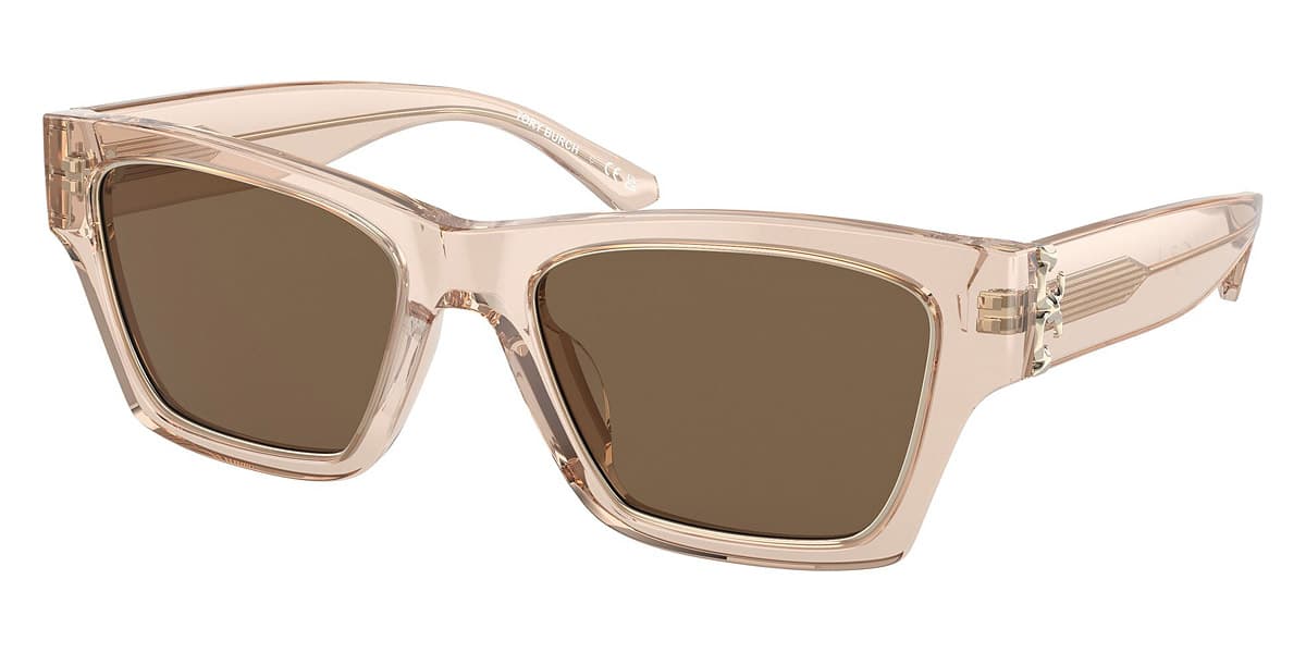 Tory Burch TY7186U 195473 Sunglasses Transparent Brown 53mm Women