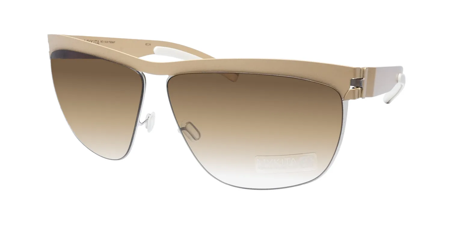 Mykita Xenia 106 Sunglasses Silver 62mm