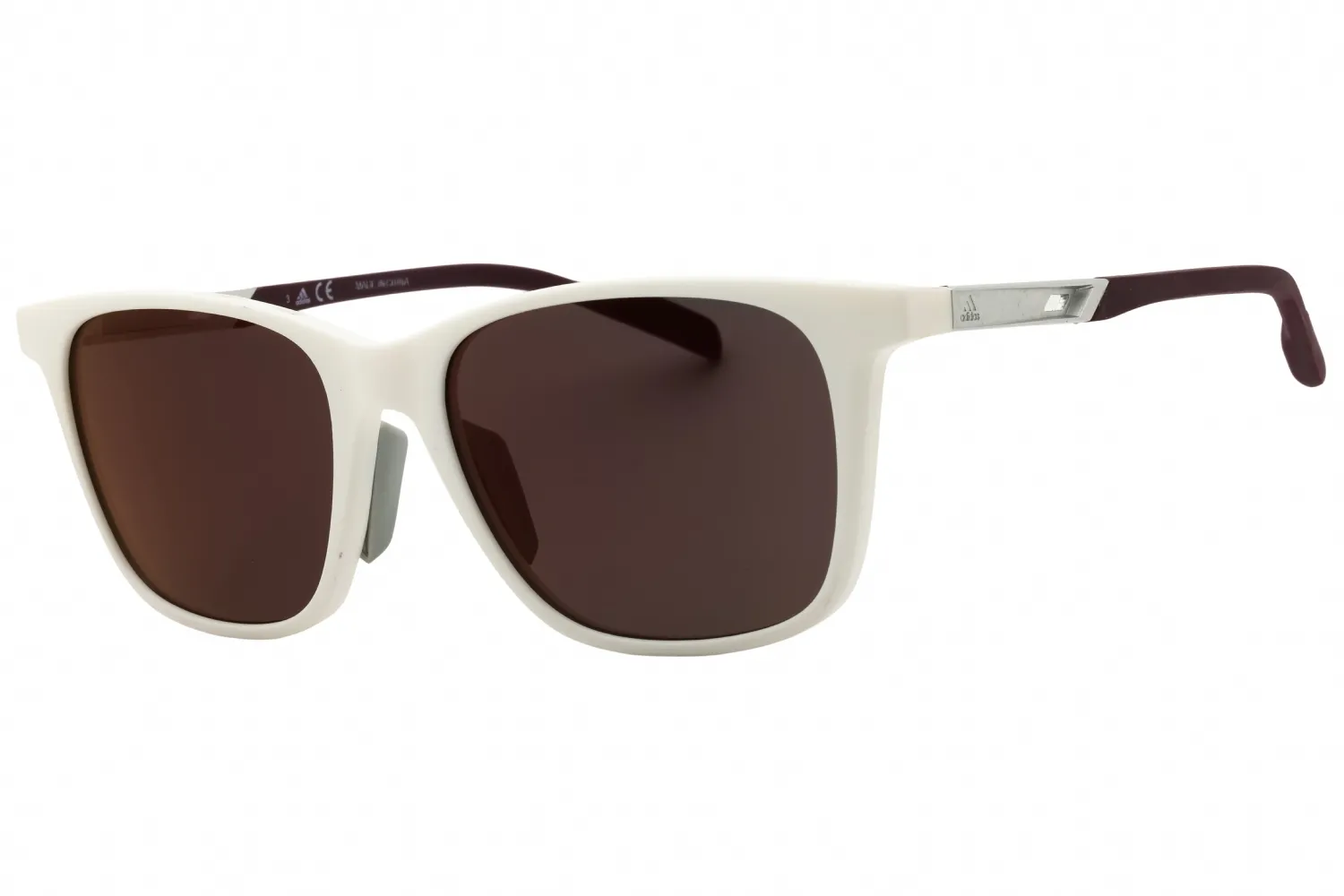 Adidas SP0051 24L Sunglasses White 55mm Men