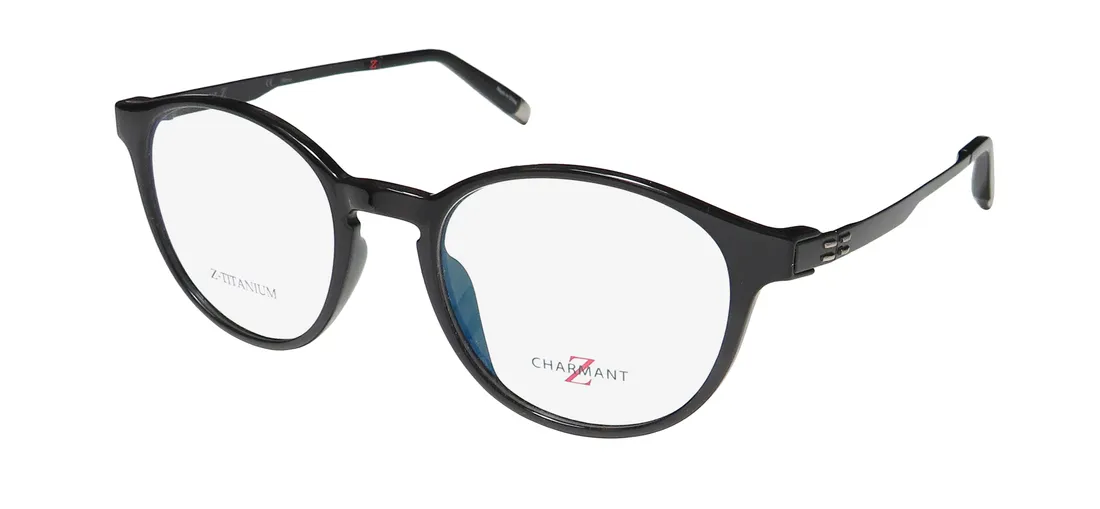 Charmant 19855 bk Eyeglasses Black 50mm Unisex