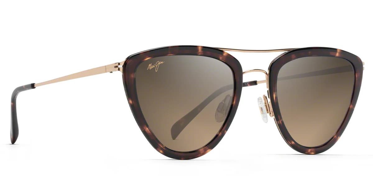 Maui Jim Hunakai MJ331 10 Sunglasses Tortoise Gold 53mm
