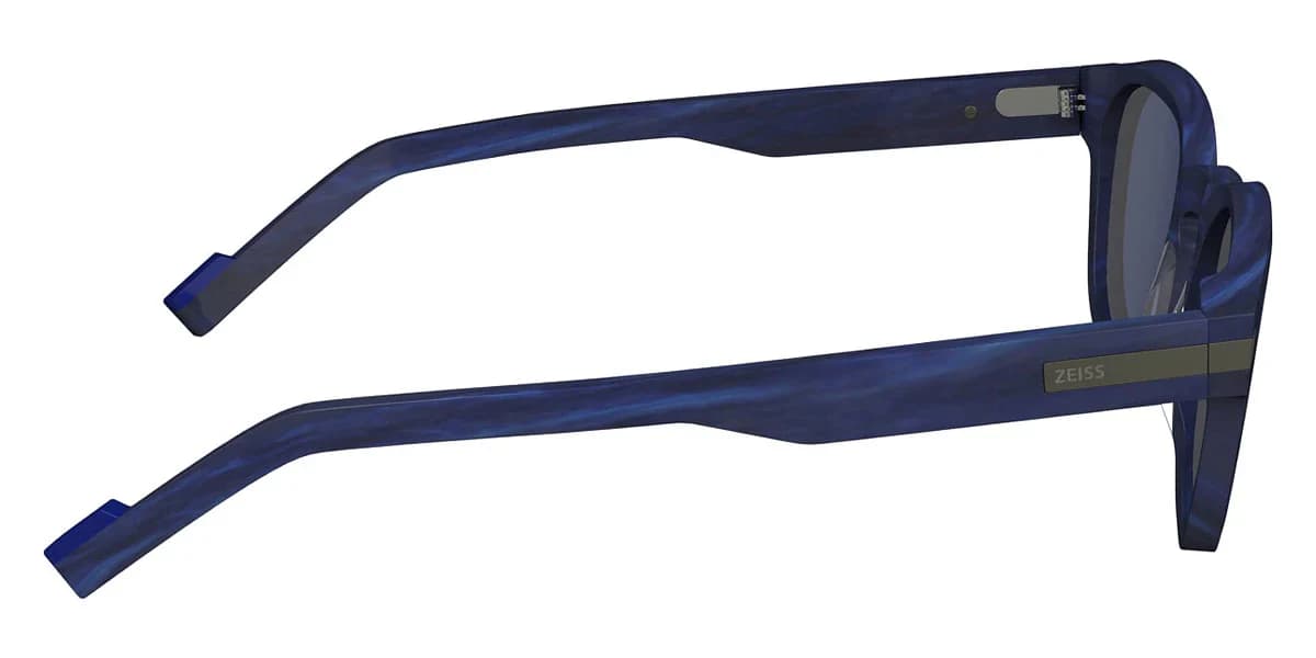 Zeiss ZS23536S 462 Sunglasses Blue Horn 49mm Unisex 5