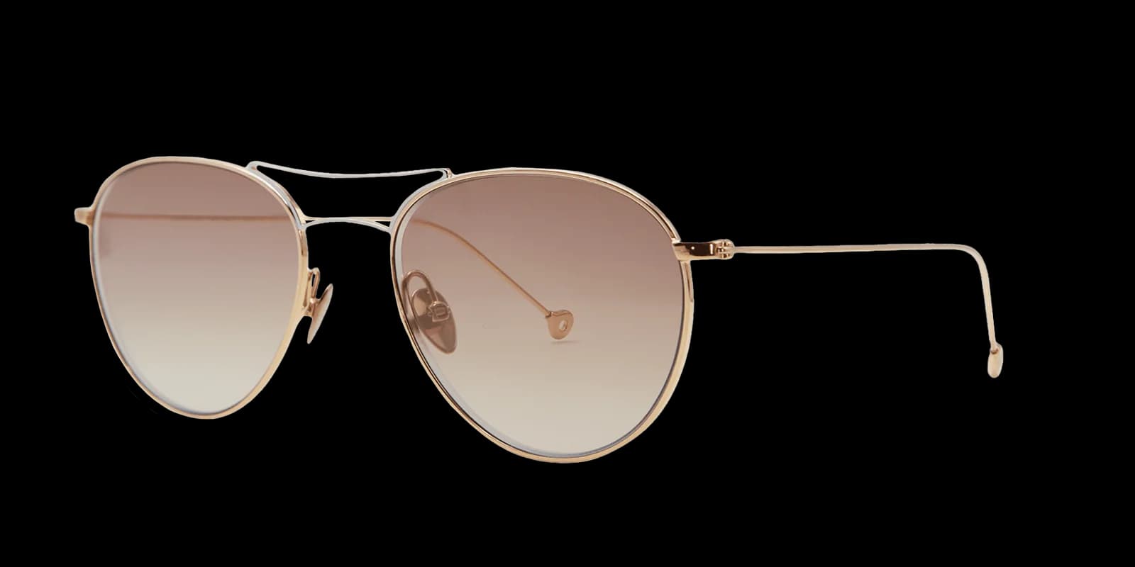 Nathalie Blanc Emma C282 Sunglasses Gold 53mm Women