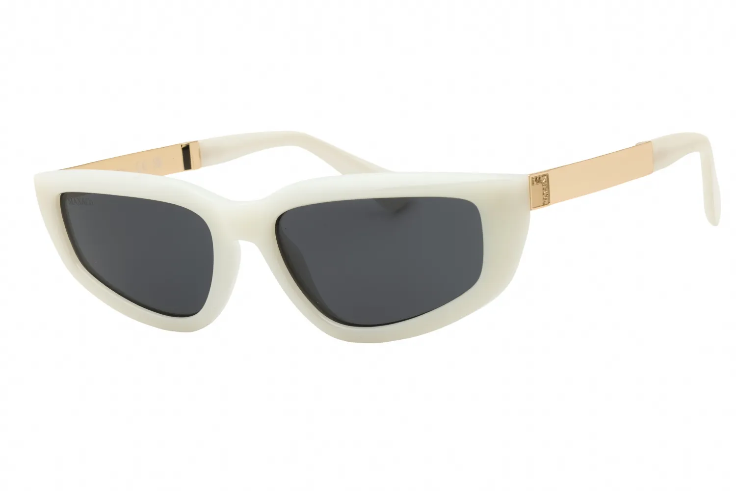 Max & Co MO0125 25A Sunglasses Shiny Ivory White 56mm Women