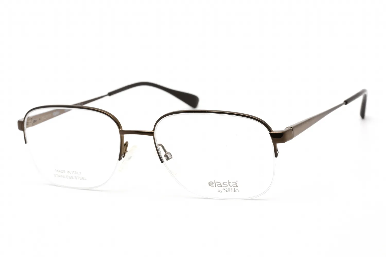 Elasta E 7238 009Q 00 Eyeglasses Brown 56mm Men