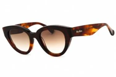 Max Mara MM0077 53F Sunglasses Blonde Havana 50mm