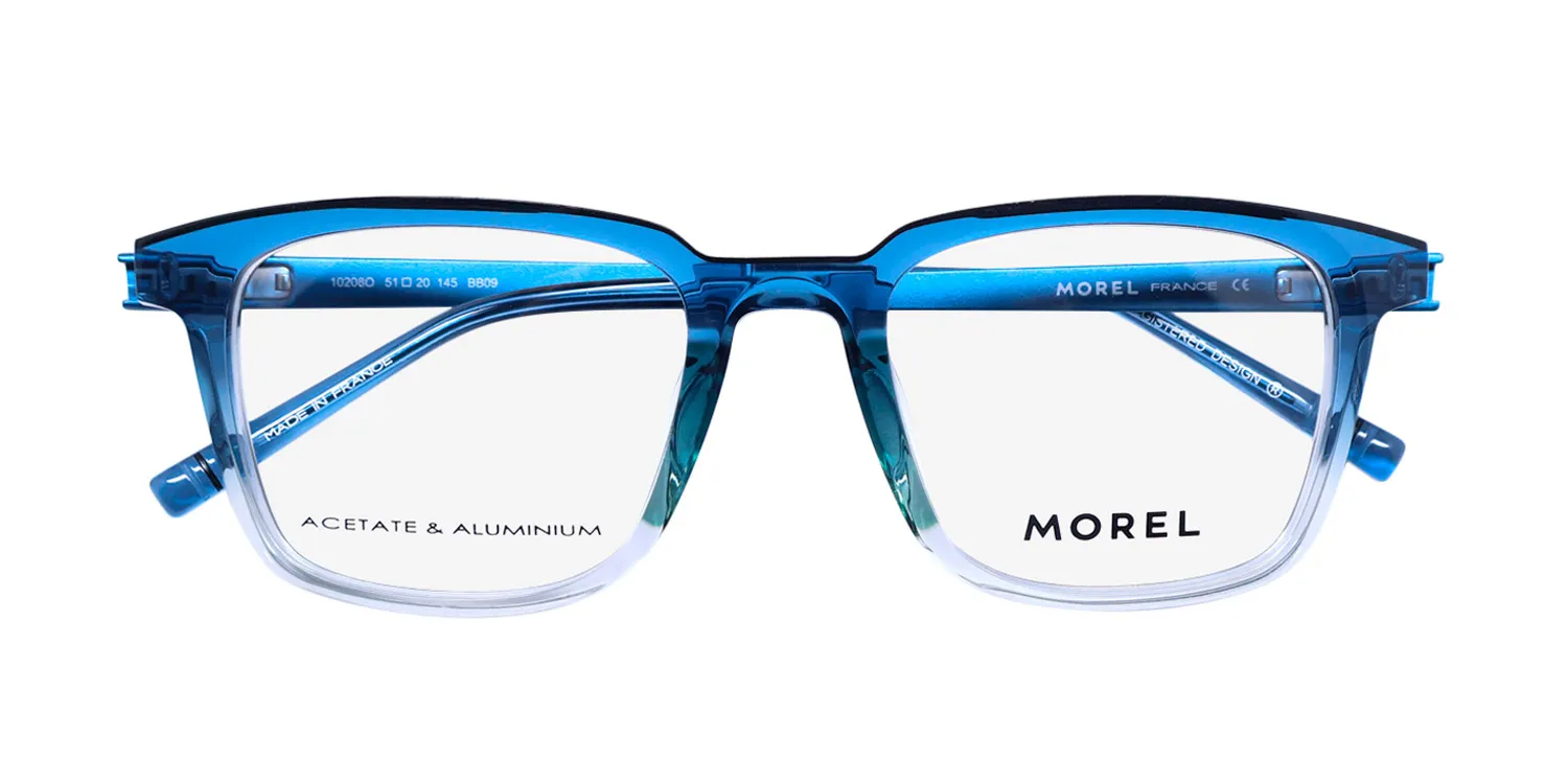 Morel Oga 10208o bb09 Eyeglasses Blue 51mm 2