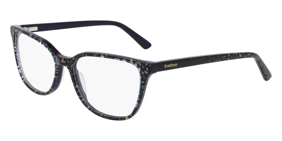 Bebe BB5201 400 Eyeglasses Blue Animal 53mm Women