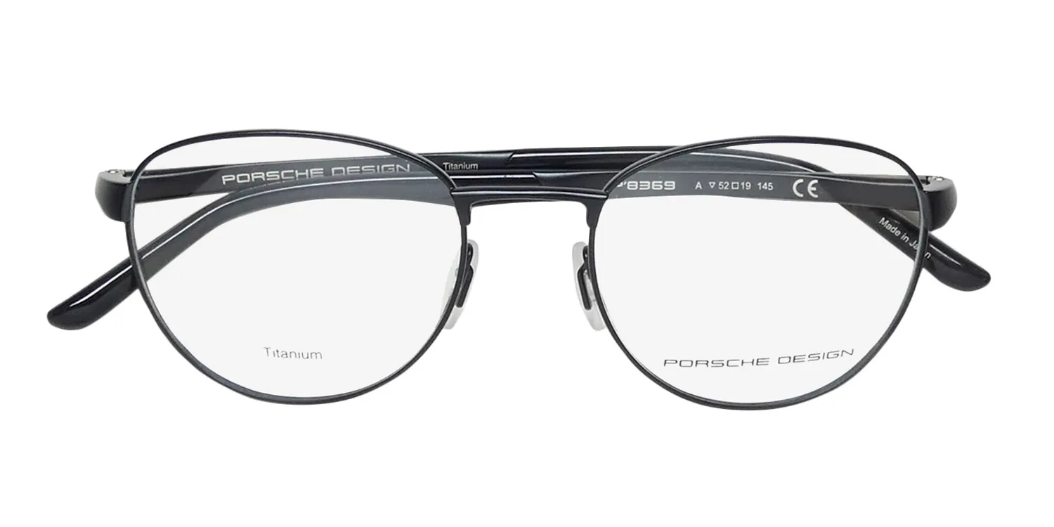 Porsche Design P8369 a Eyeglasses Black 52mm 2