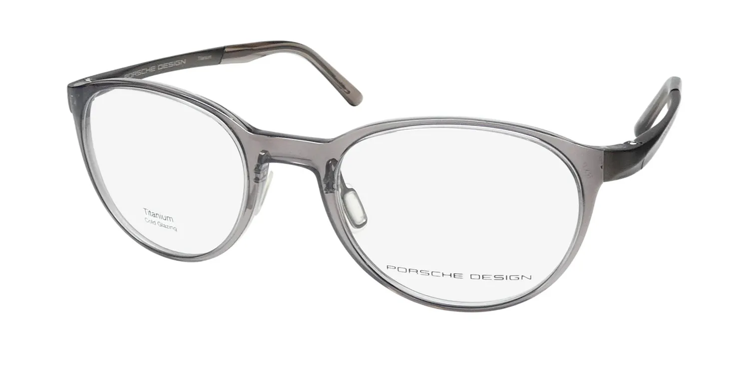 Porsche Design P8342 c Eyeglasses Light Grey Crystal 51mm