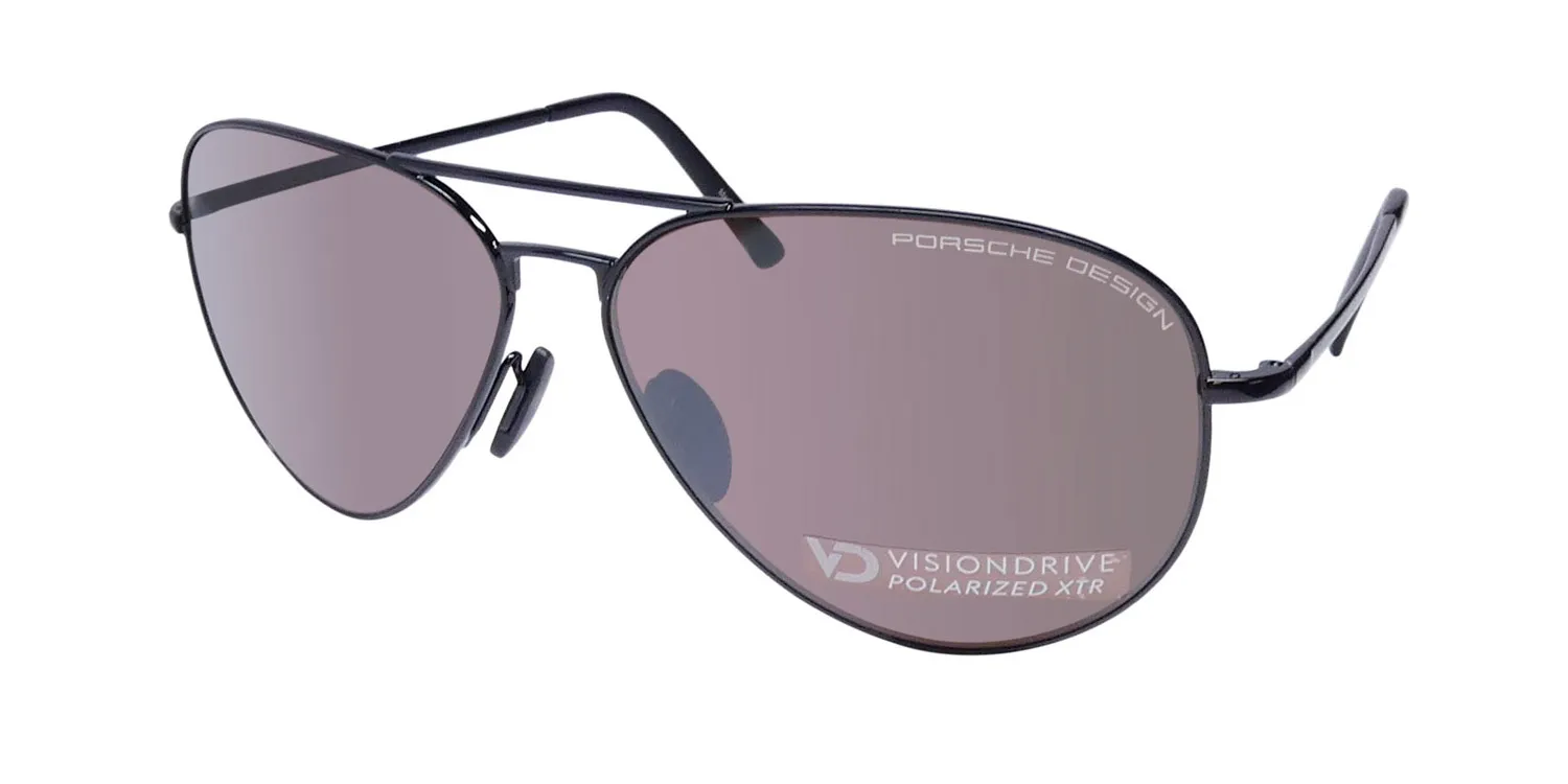 Porsche Design P8508 v Sunglasses Black 62mm