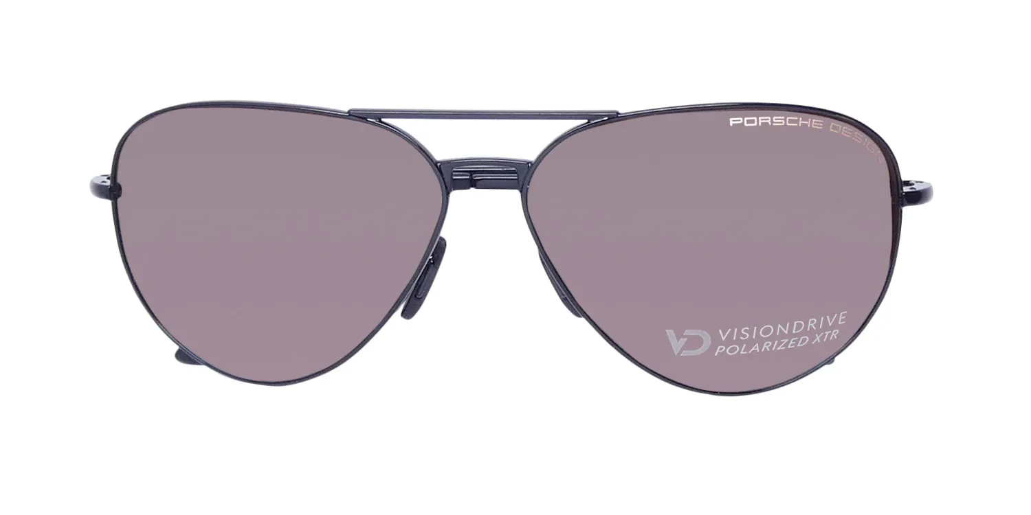 Porsche Design P8508 v Sunglasses Black 62mm 2