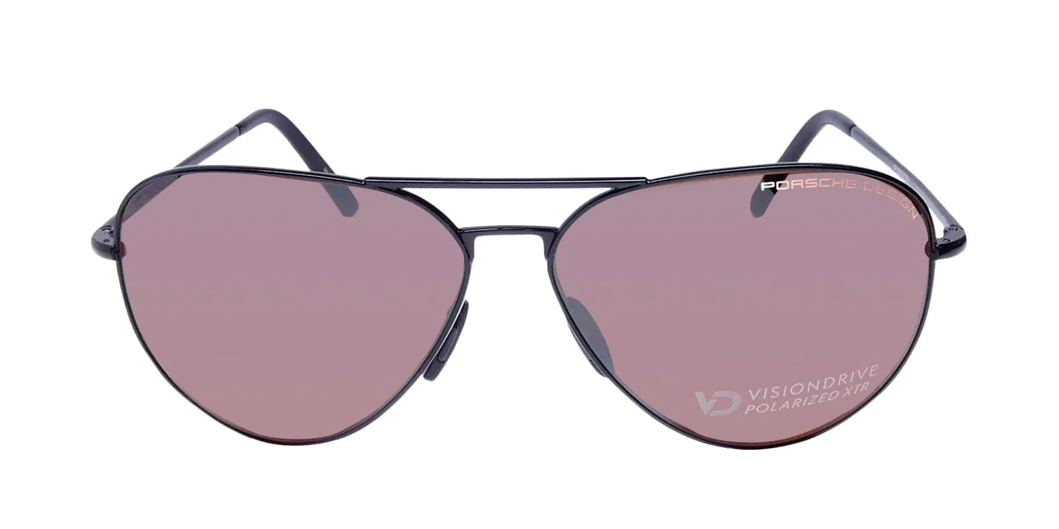 Porsche Design P8508 v Sunglasses Black 62mm 3