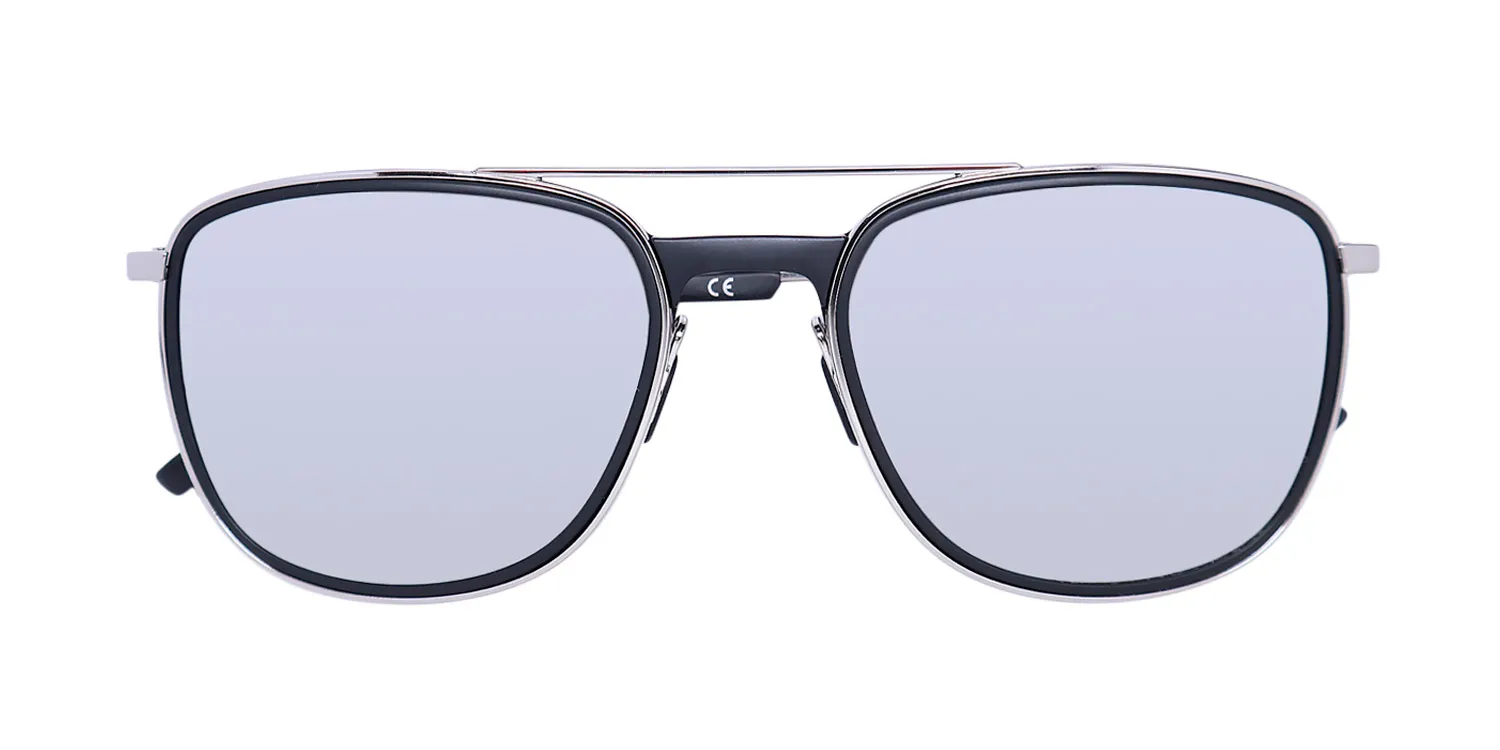 Porsche Design P8690 c Sunglasses Silver 57mm Unisex 2