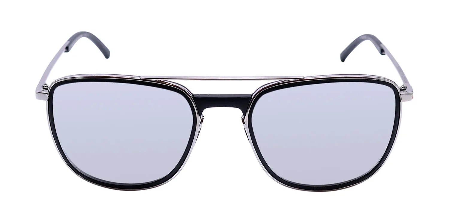Porsche Design P8690 c Sunglasses Silver 57mm Unisex 3