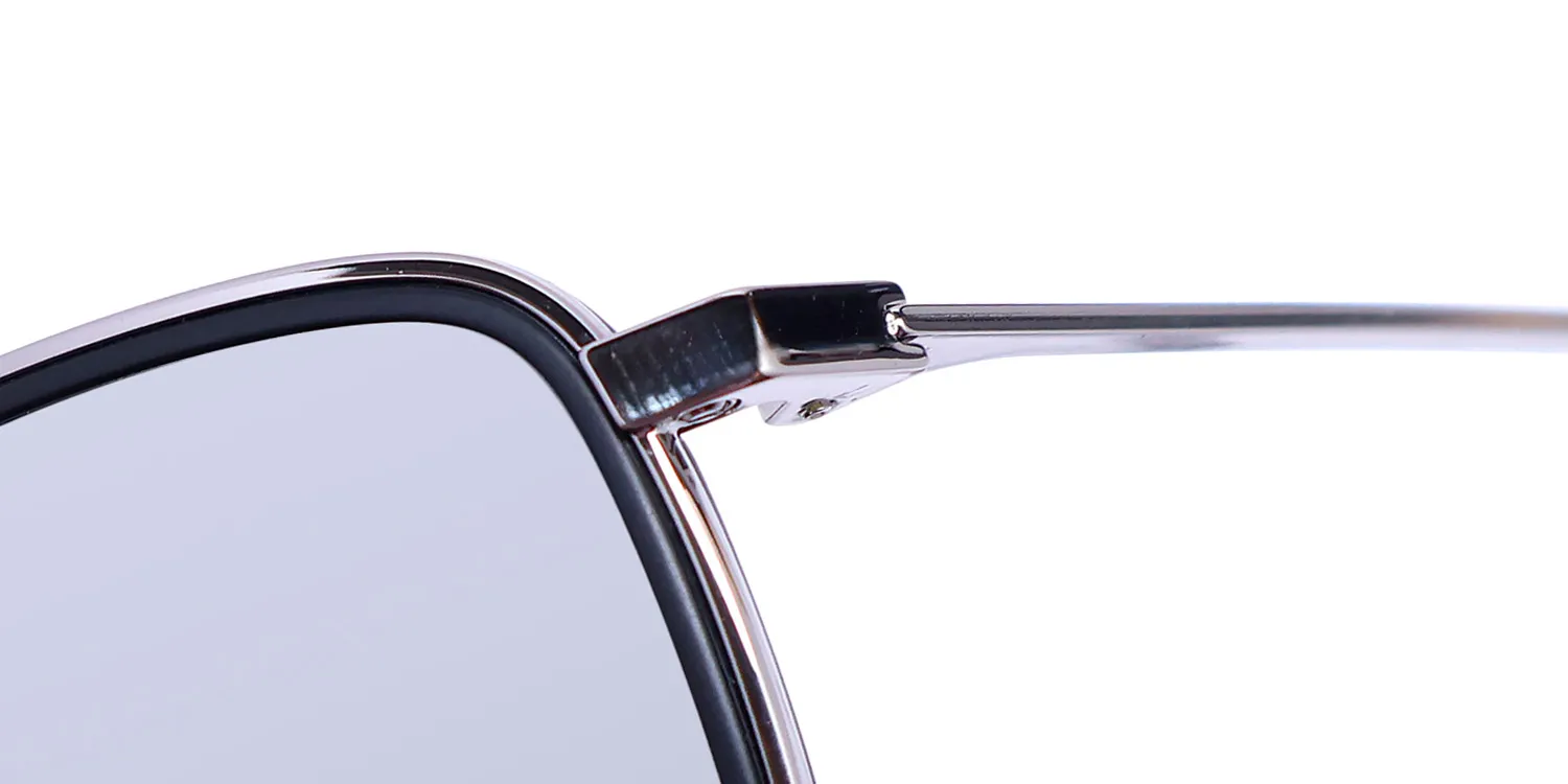 Porsche Design P8690 c Sunglasses Silver 57mm Unisex 6