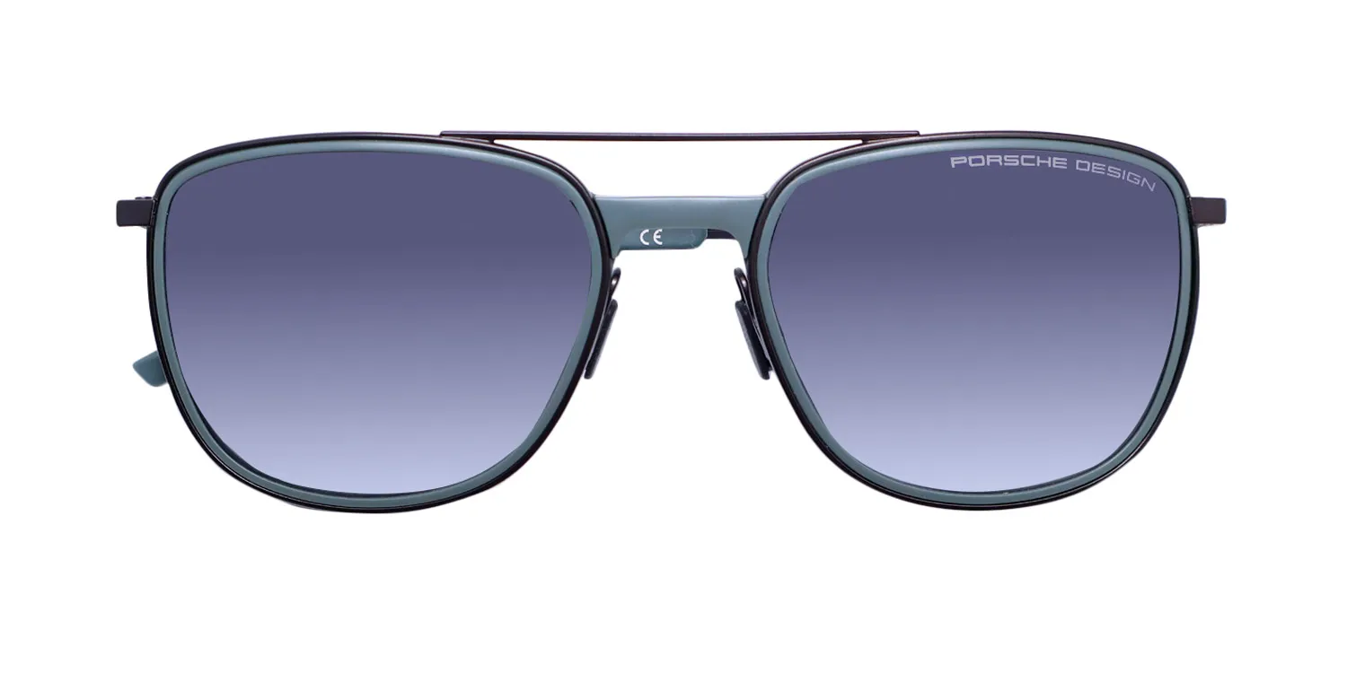 Porsche Design P8690 d Sunglasses Brown 57mm Unisex 2
