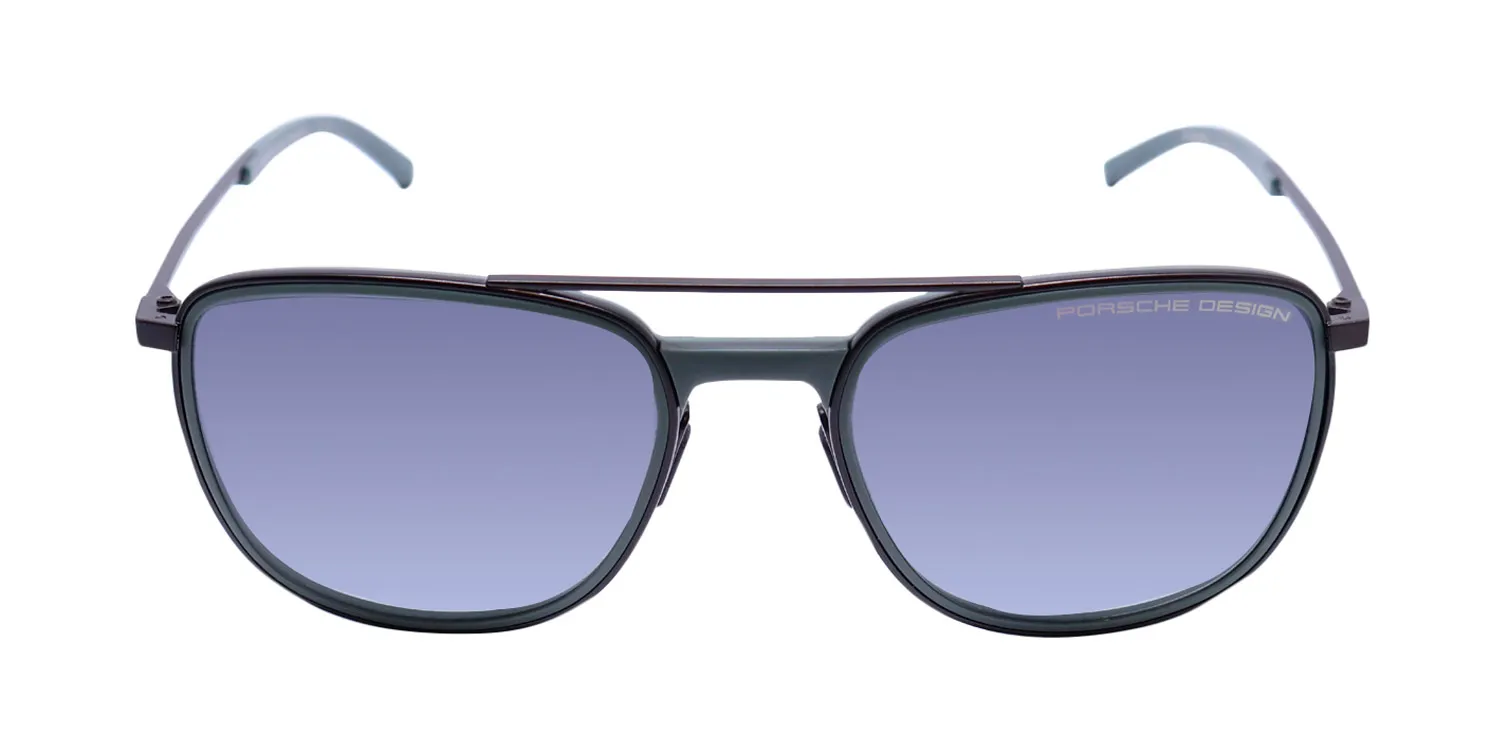 Porsche Design P8690 d Sunglasses Brown 57mm Unisex 3