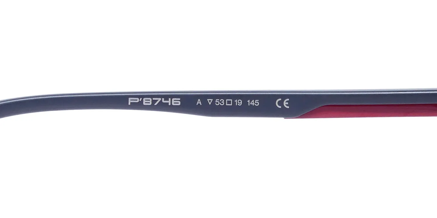 Porsche Design P8746 a Eyeglasses Black 53mm 8