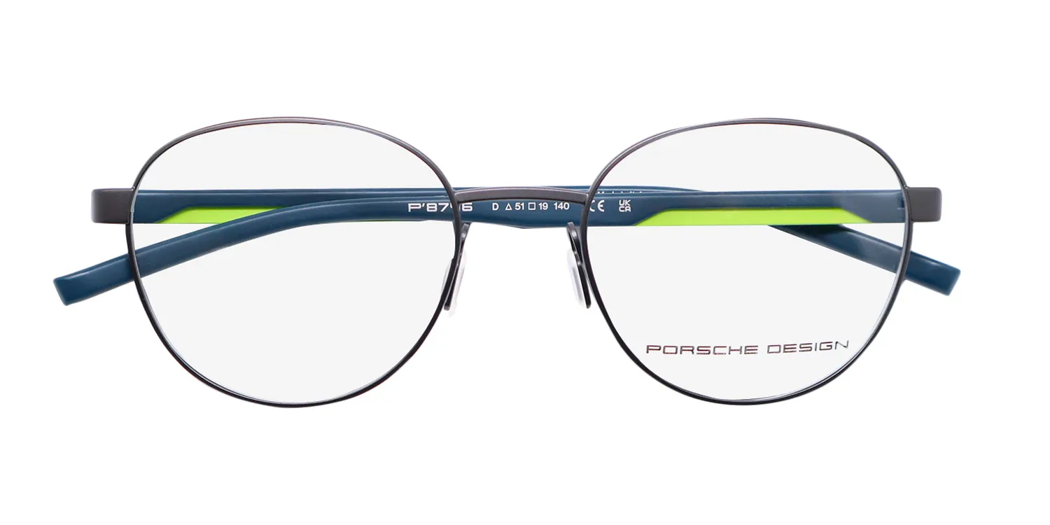 Porsche Design P8746 d Eyeglasses Dark Grey 51mm 2