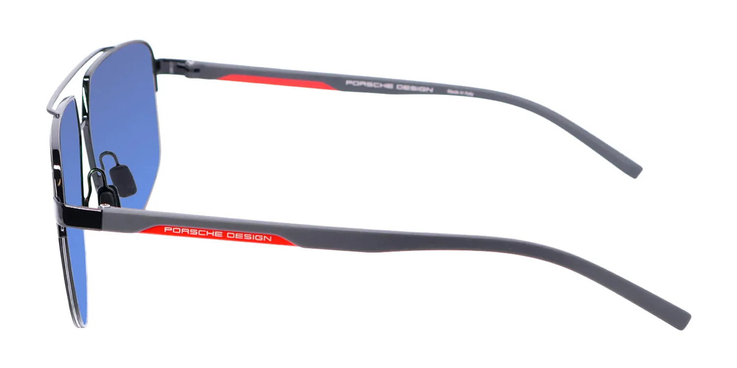 Porsche Design P8943 a Sunglasses Black 63mm Men 4