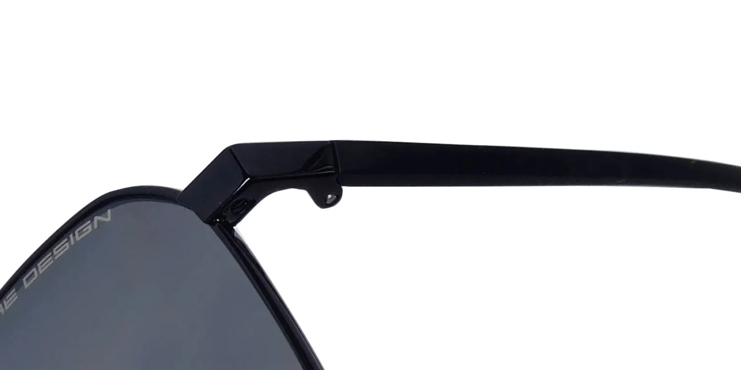 Porsche Design P8949 a Sunglasses Matte Black 62mm Men 6