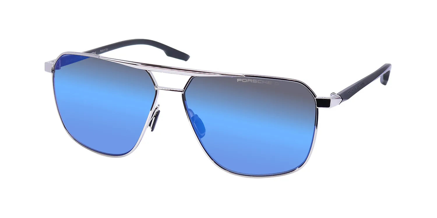Porsche Design P8949 d Sunglasses Silver 62mm Men