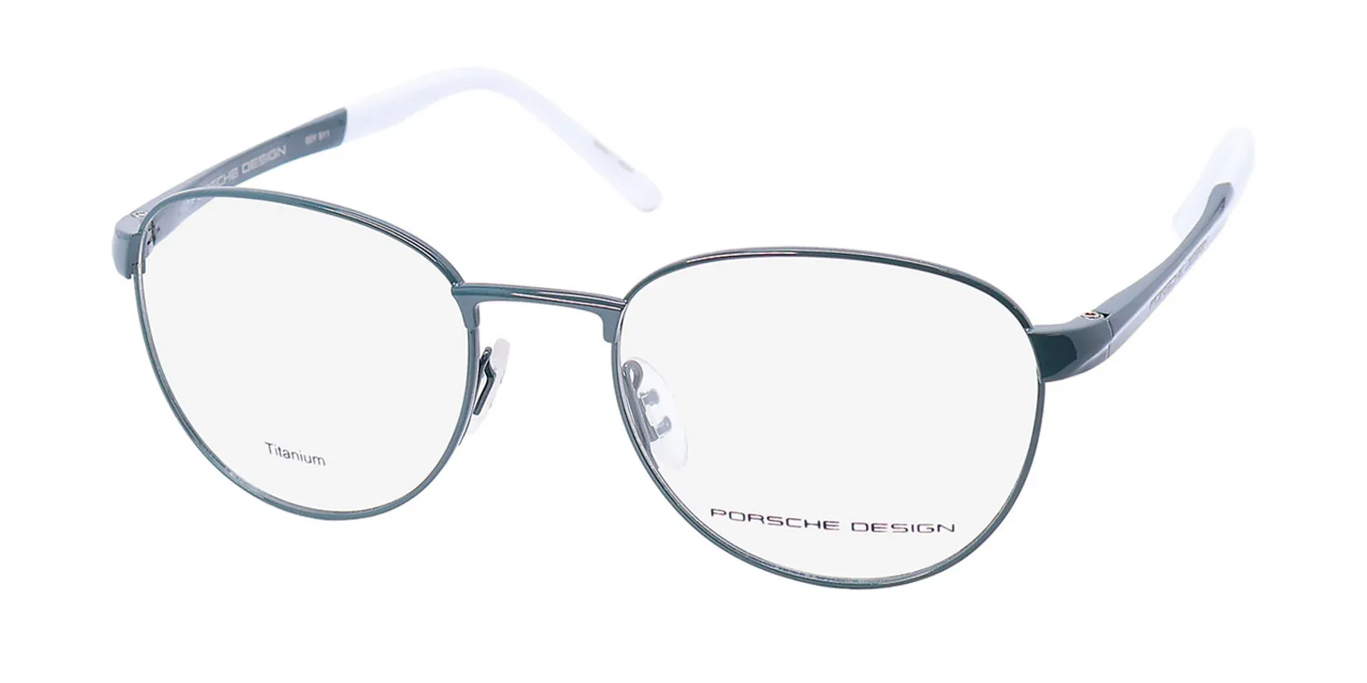 Porsche Design P8369 f Eyeglasses Teal Grey 52mm
