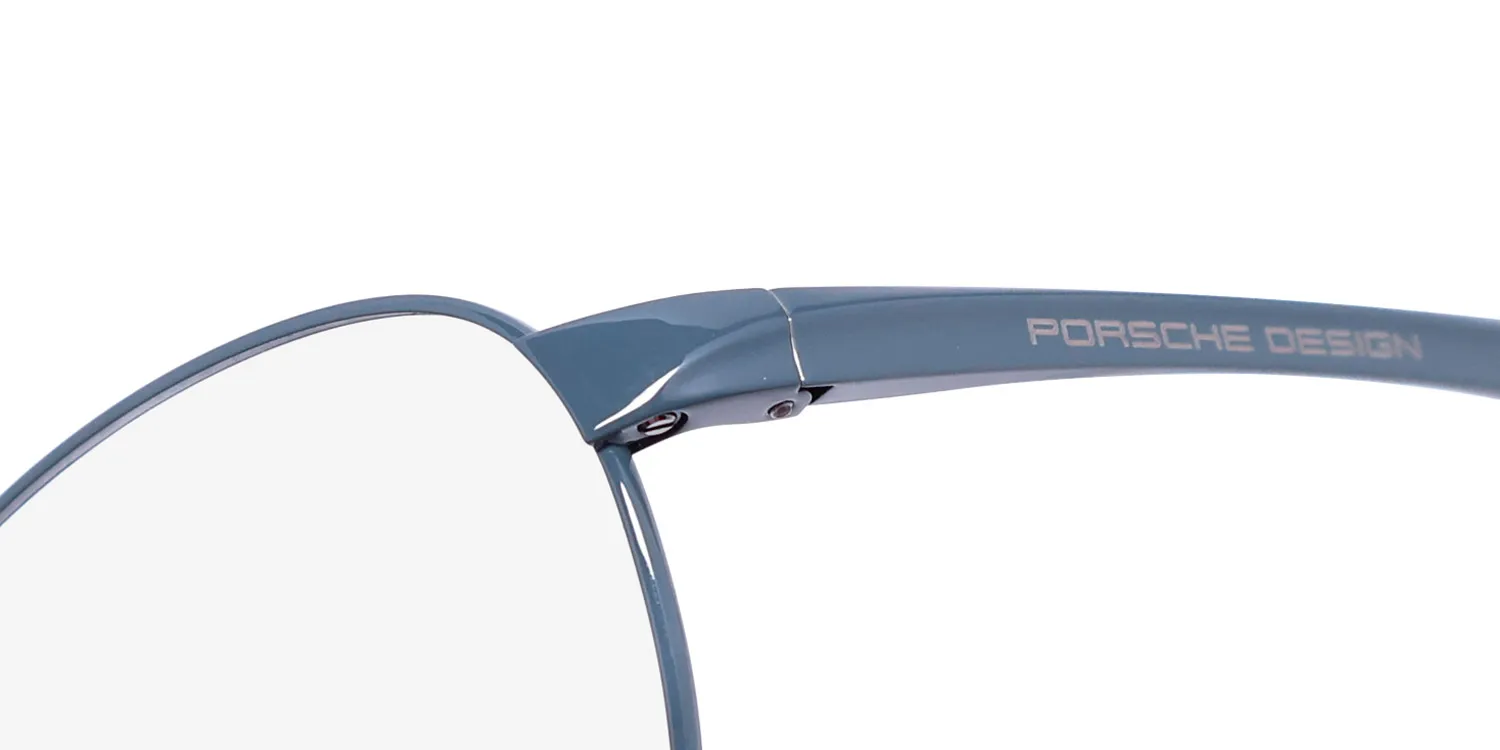 Porsche Design P8369 f Eyeglasses Teal Grey 52mm 6