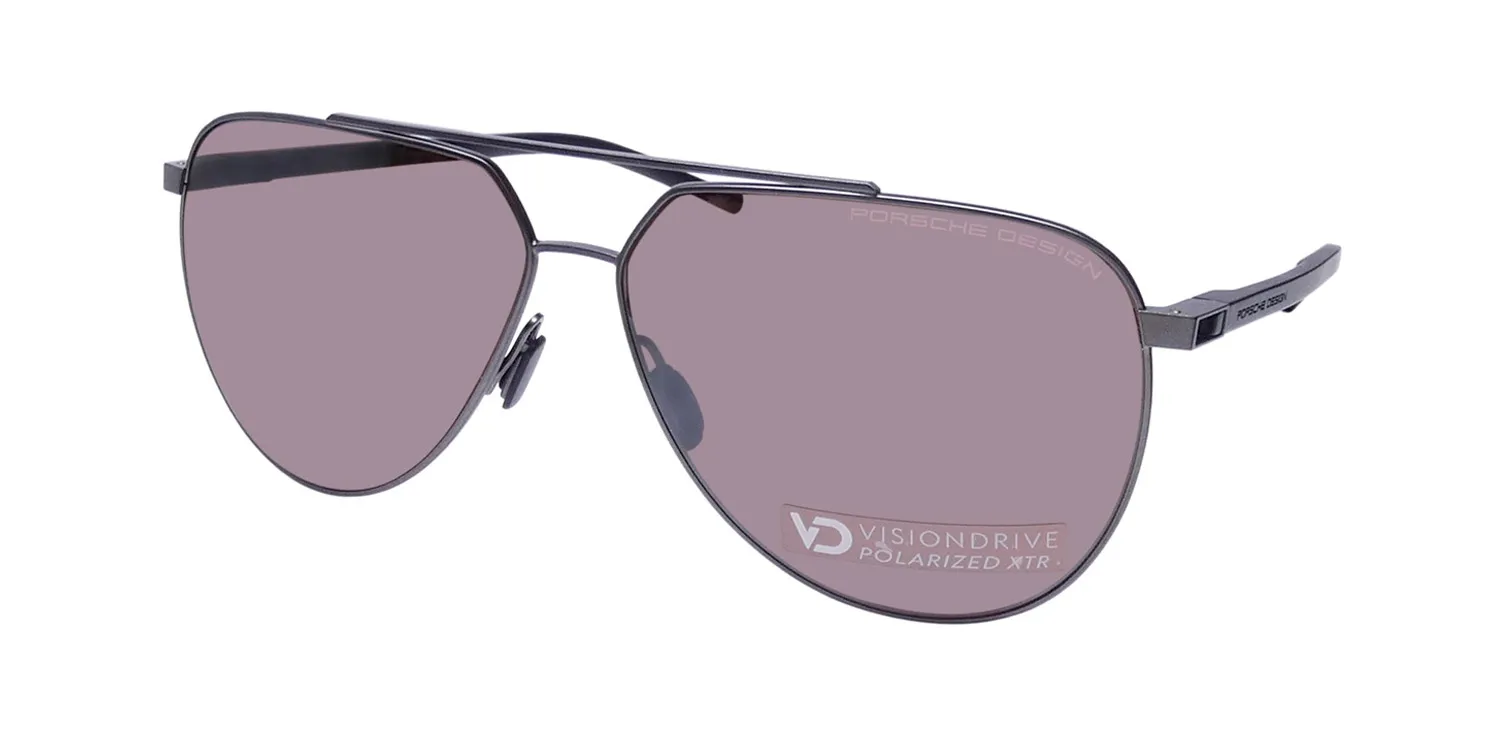 Porsche Design P8968 b Sunglasses Gunmetal 63mm Men