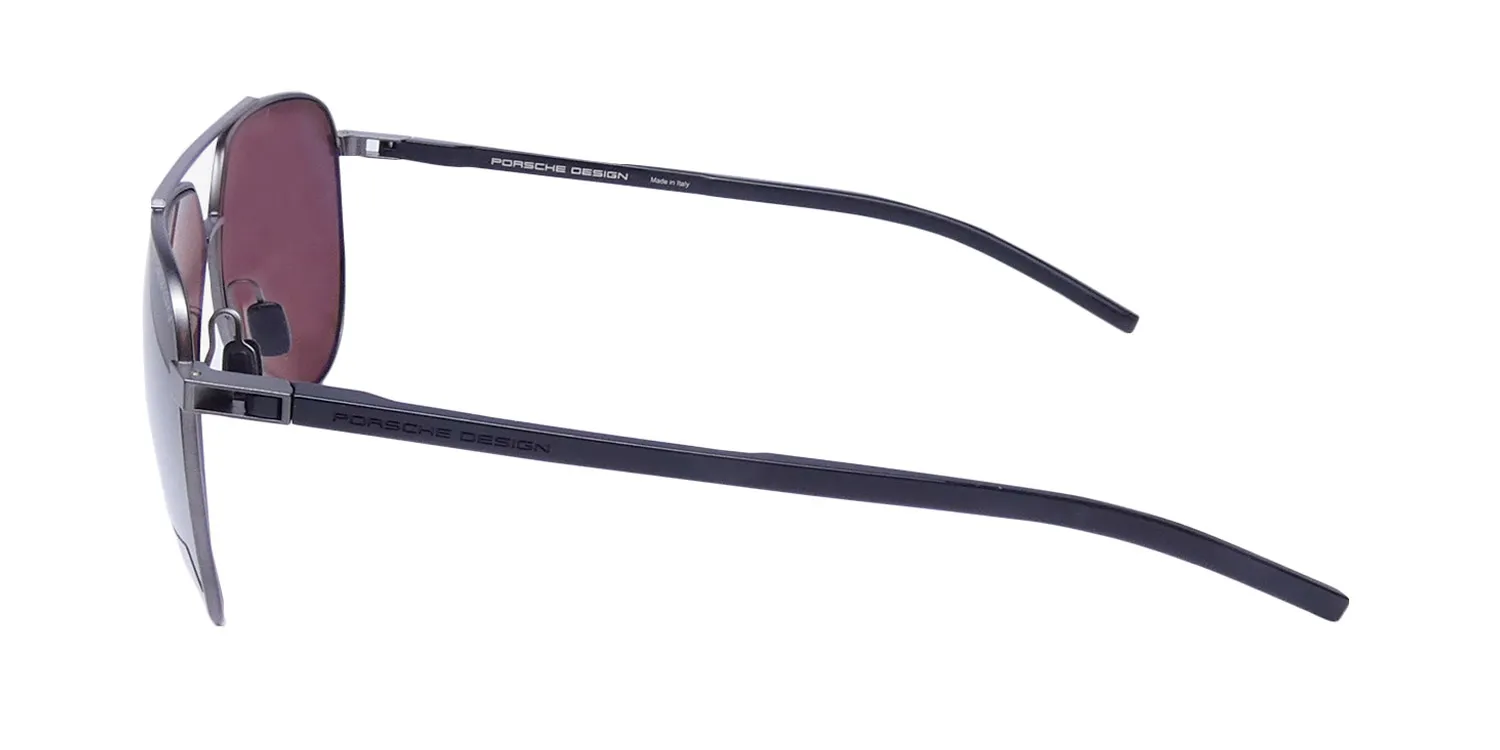 Porsche Design P8968 b Sunglasses Gunmetal 63mm Men 4