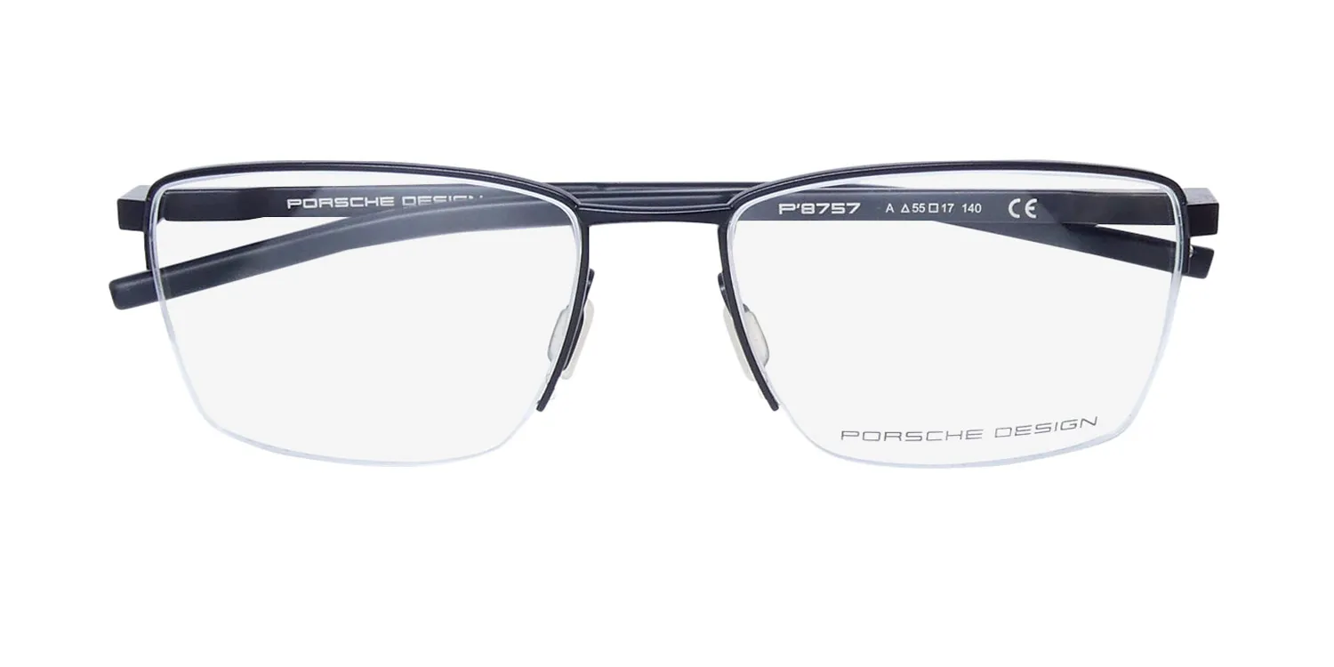 Porsche Design P8757 a Eyeglasses Black 55mm 2
