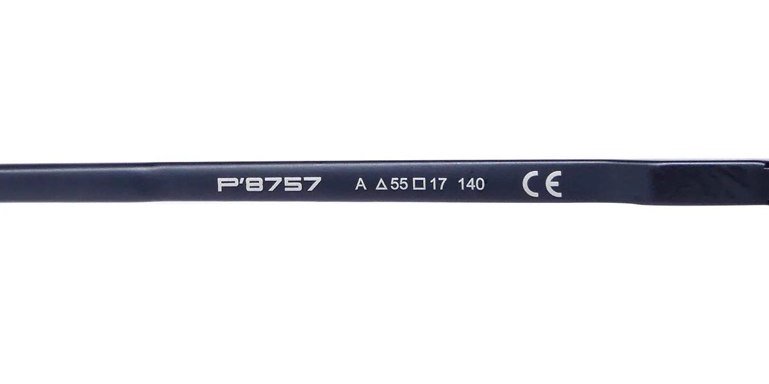 Porsche Design P8757 a Eyeglasses Black 55mm 8