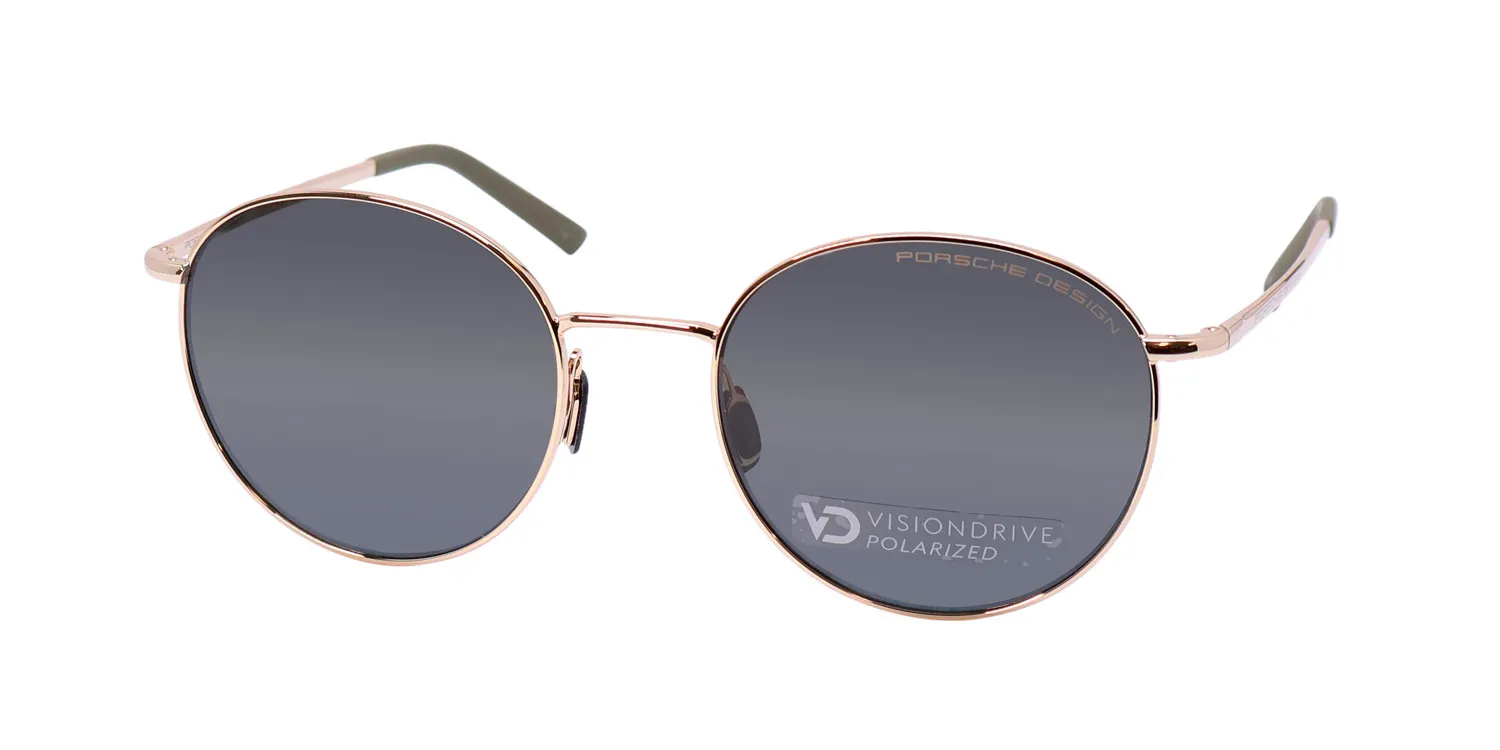 Porsche Design P8969 b Sunglasses Gold 54mm Men